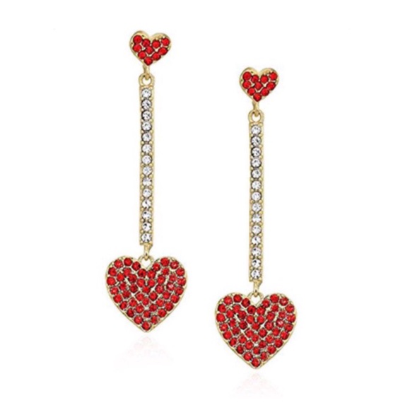 kate spade Jewelry - Kate Spade • Yours Truly Heart to Heart Earrings